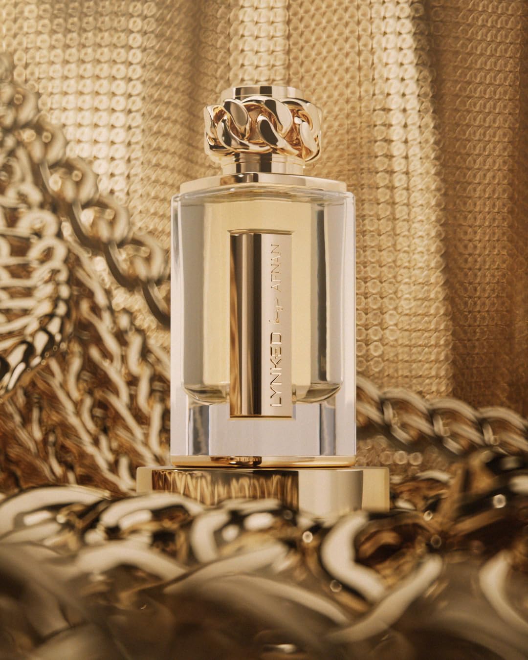 Afnan Lynked Forever Gold for Women Eau de Parfum – 3.4 Fl Oz