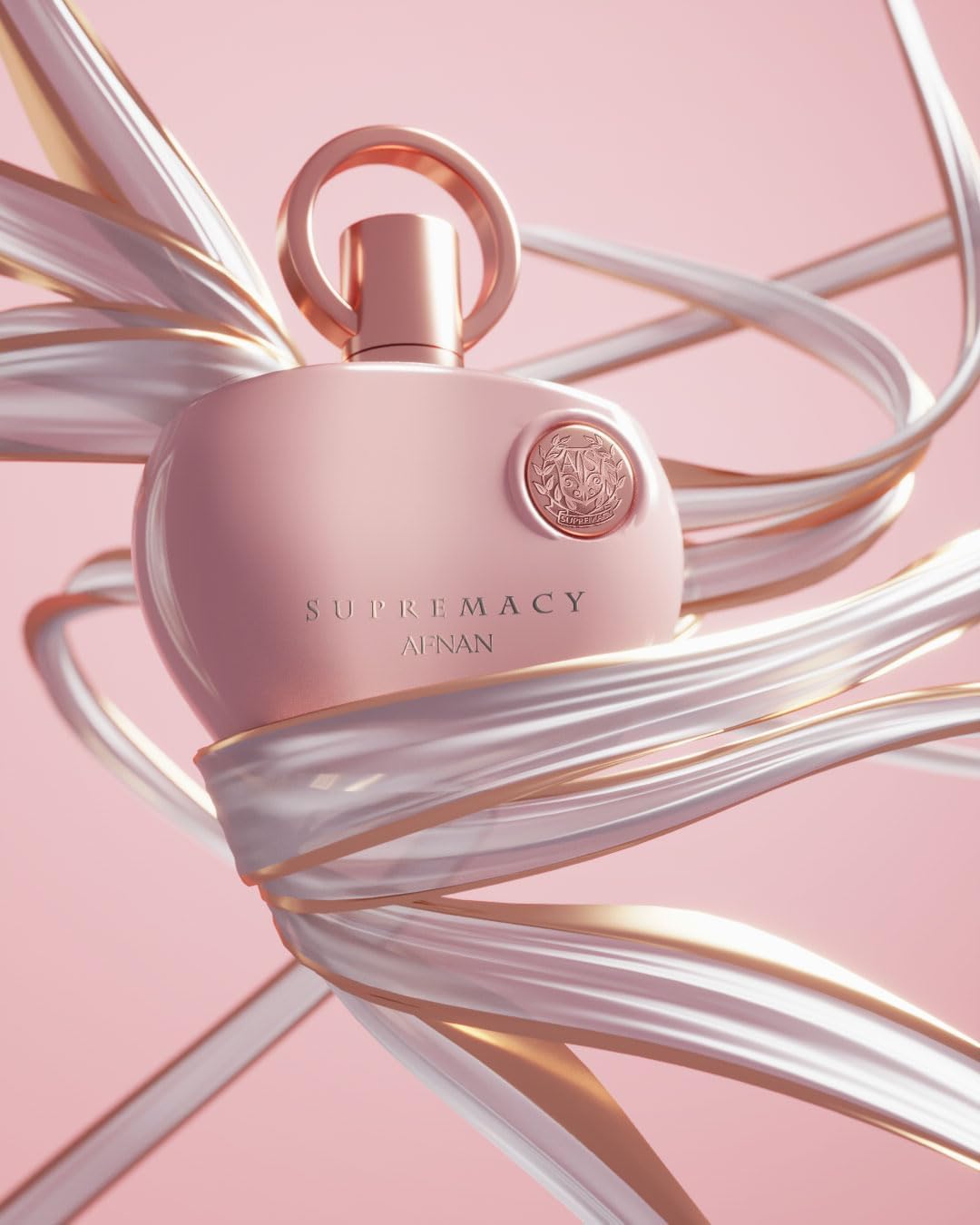 Afnan Supremacy Pink Eau de Parfum for Women, 3.4 Fl. Oz | Floral Daytime Scent