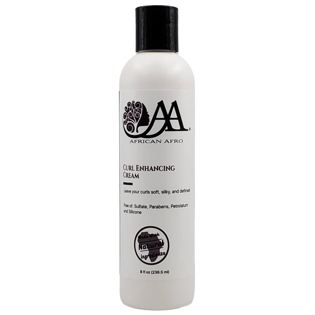 African Afro AA Curl Enhancing Cream – Curl Defining for Medium to Coarse Curls | Avocado Oil | 8 oz