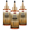 African Pride Black Castor Miracle Oil – Hair & Scalp Sealing Oil with Castor, Tea Tree & Soybean Oil | 6oz Pack of 3