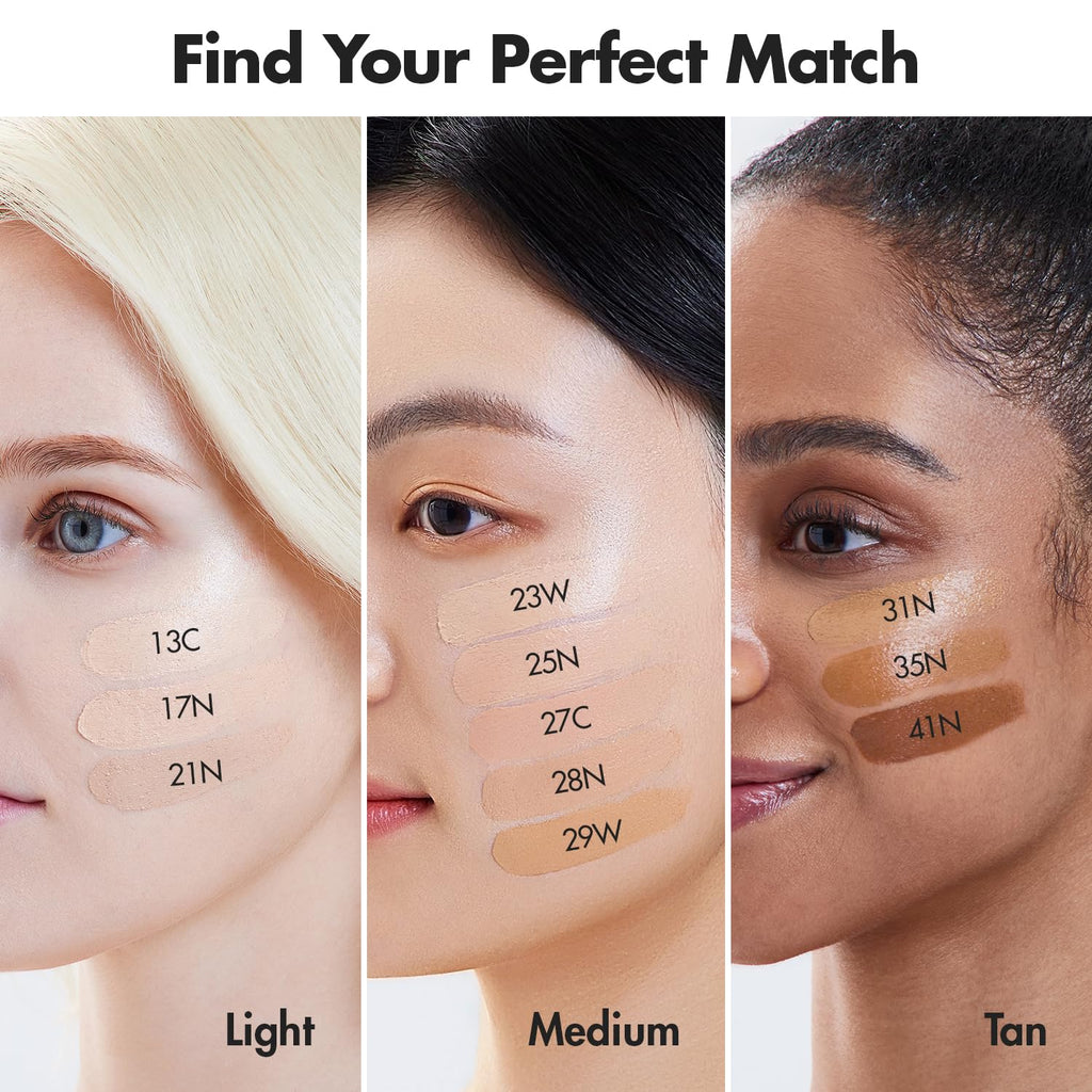 AGE 20's Signature Essence Pact SPF 50+ 35N Cappuccino – Dewy Cream Foundation with Natural Coverage