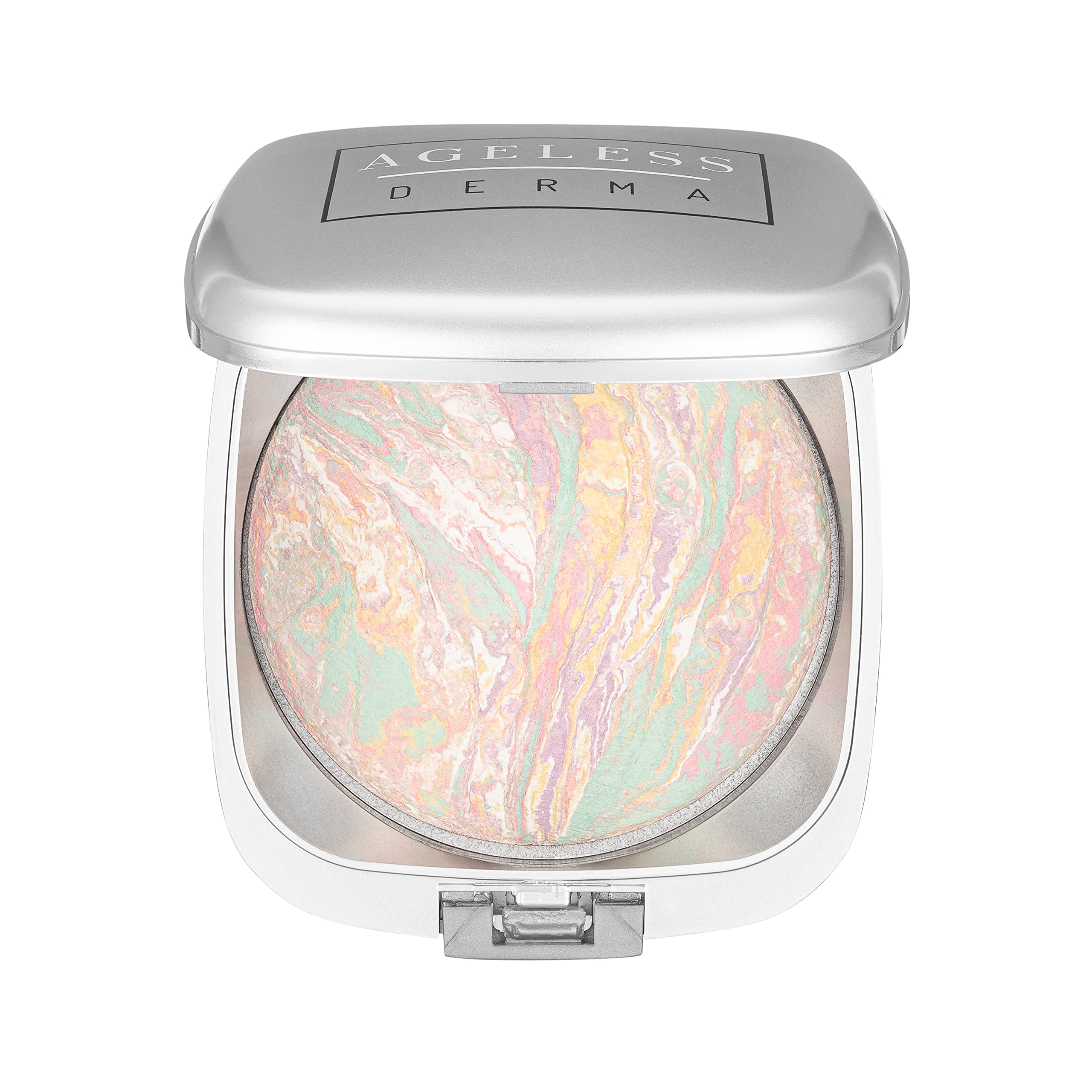 Ageless Derma Baked Mineral Color Correcting Powder – Vegan Redness Neutralizer