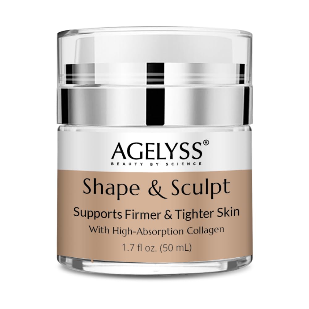Agelyss Shape & Sculpt Body Cream – Firm, Hydrated Skin (1.7 oz) | Cruelty-Free