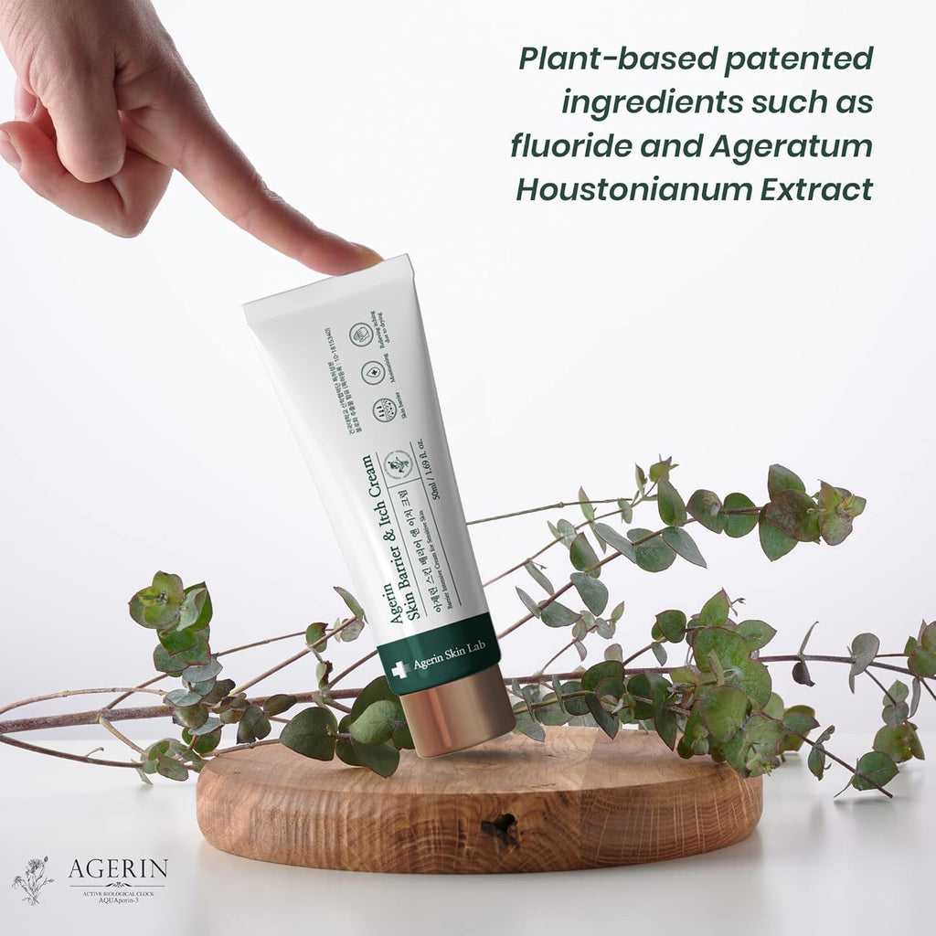 AGERIN Anti-Itch Cream – Hydrating Skin Barrier & Itch Relief (Vegan)