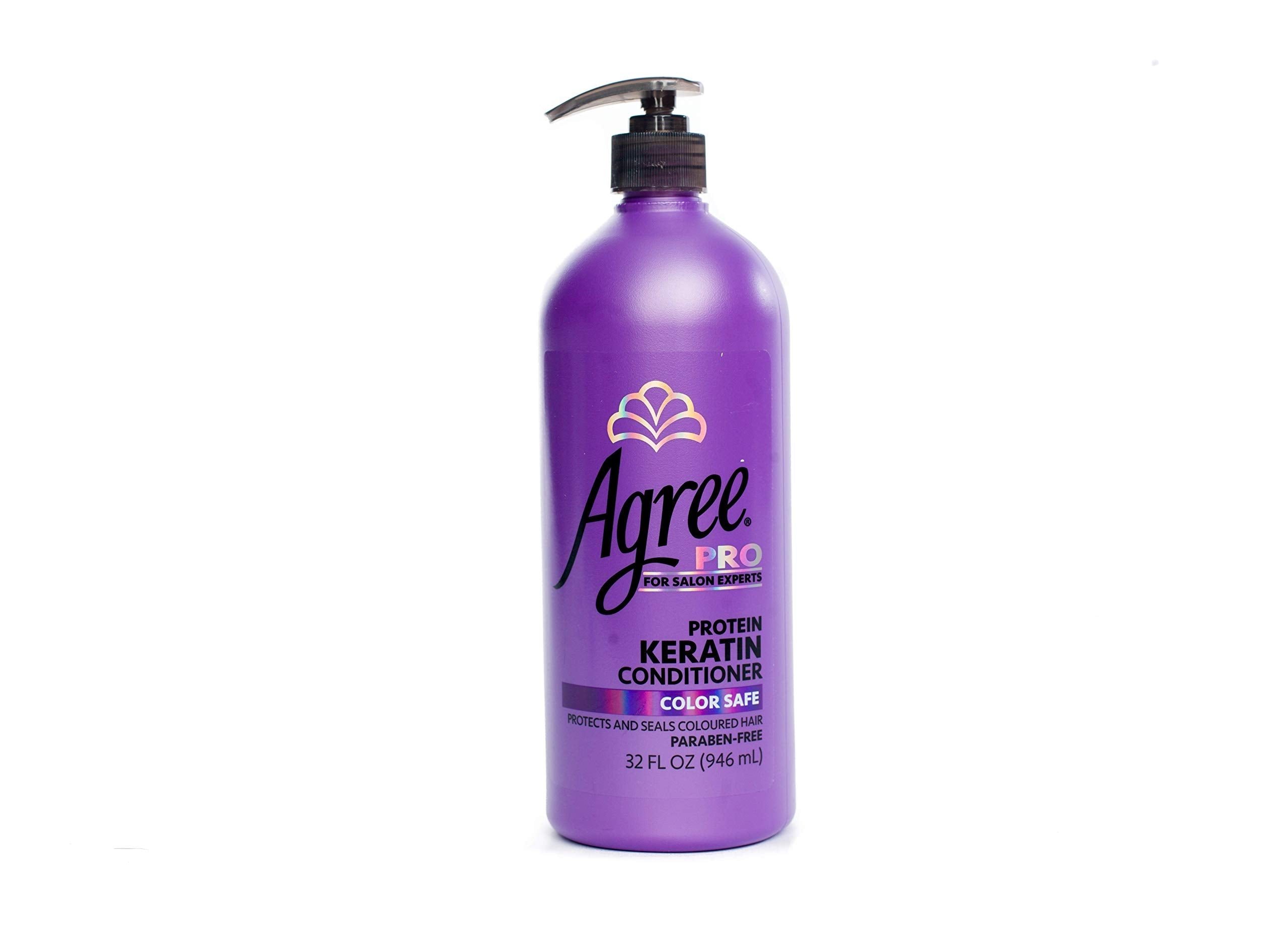 AGREE Keratin Conditioner – Color Safe, Paraben Free, 32 oz | Pro Salon Quality