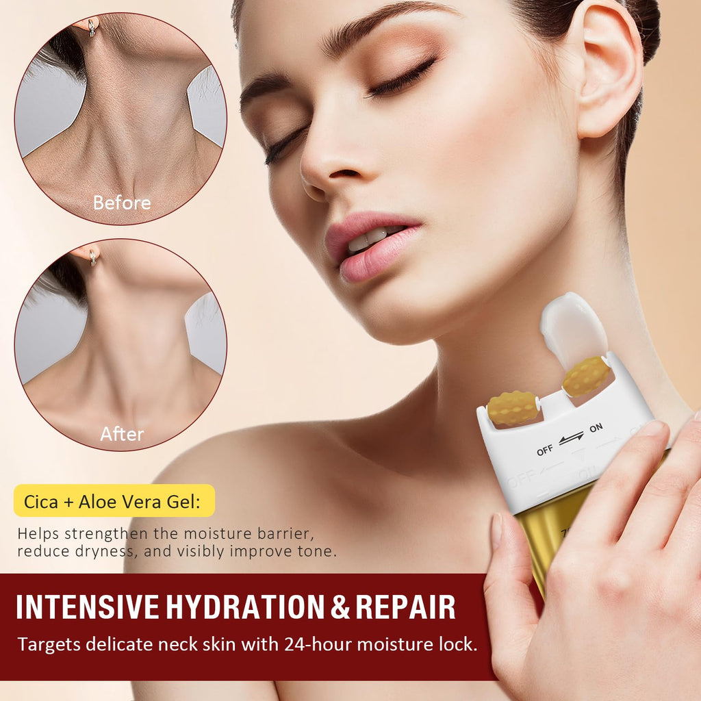 AH8 Neck Firming Cream with Hexapeptide – Intensive Moisturizing & Tightening Lotion (4.23 oz)