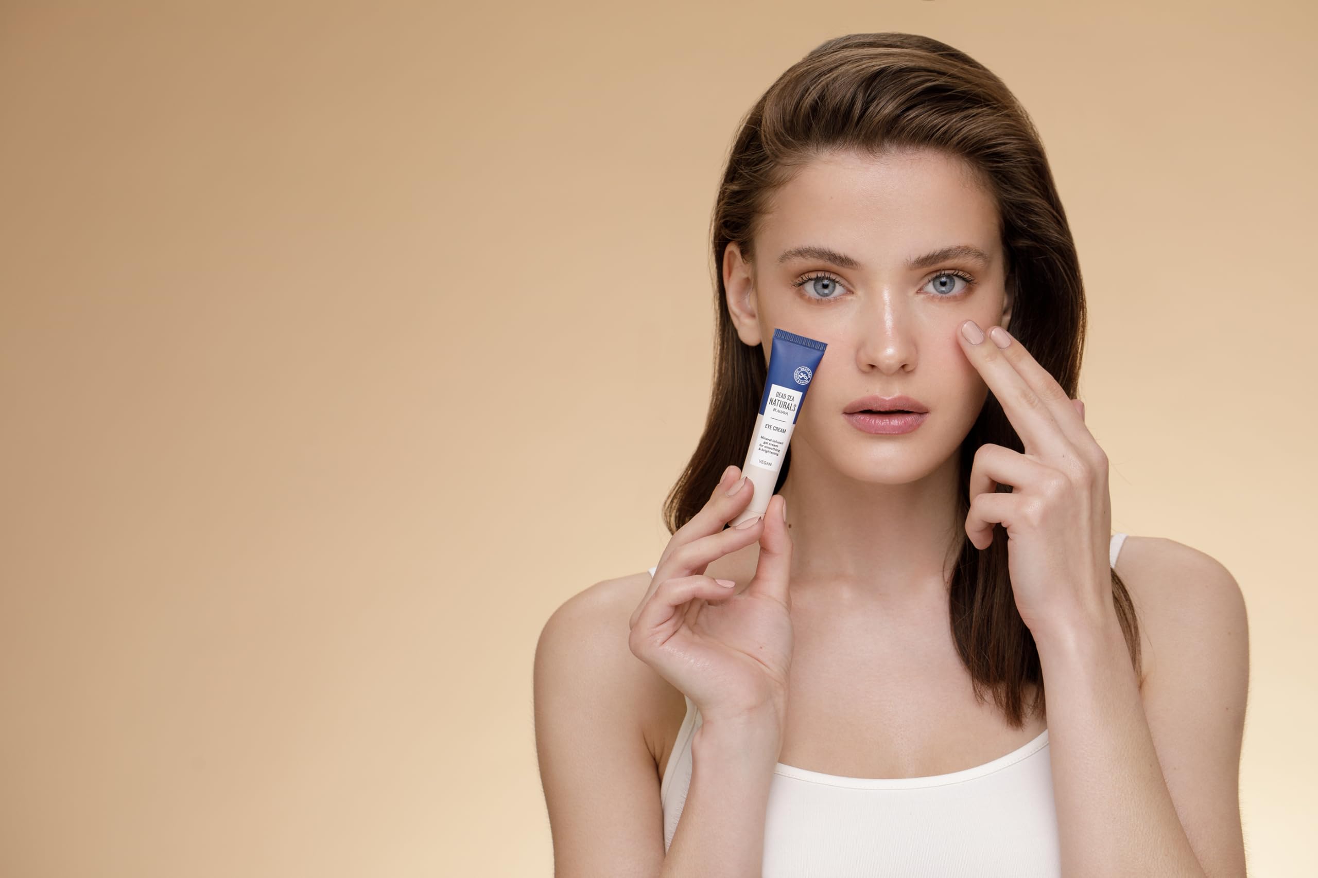 AHAVA Dead Sea Naturals Eye Cream – Refreshing Gel-Cream with Exclusive Minerals (0.5 oz)