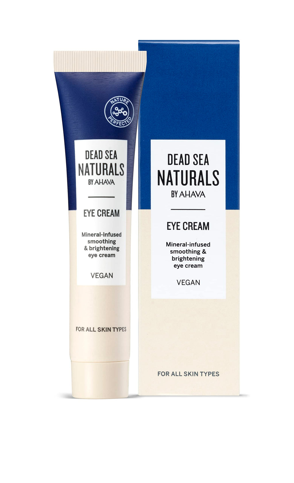 AHAVA Dead Sea Naturals Eye Cream – Refreshing Gel-Cream with Exclusive Minerals (0.5 oz)
