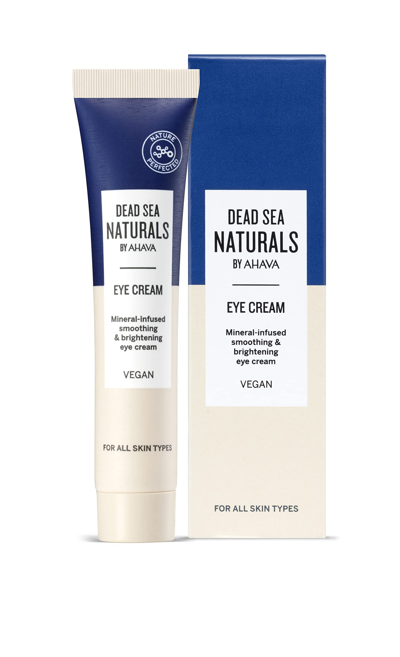 AHAVA Dead Sea Naturals Eye Cream – Refreshing Gel-Cream with Exclusive Minerals (0.5 oz)