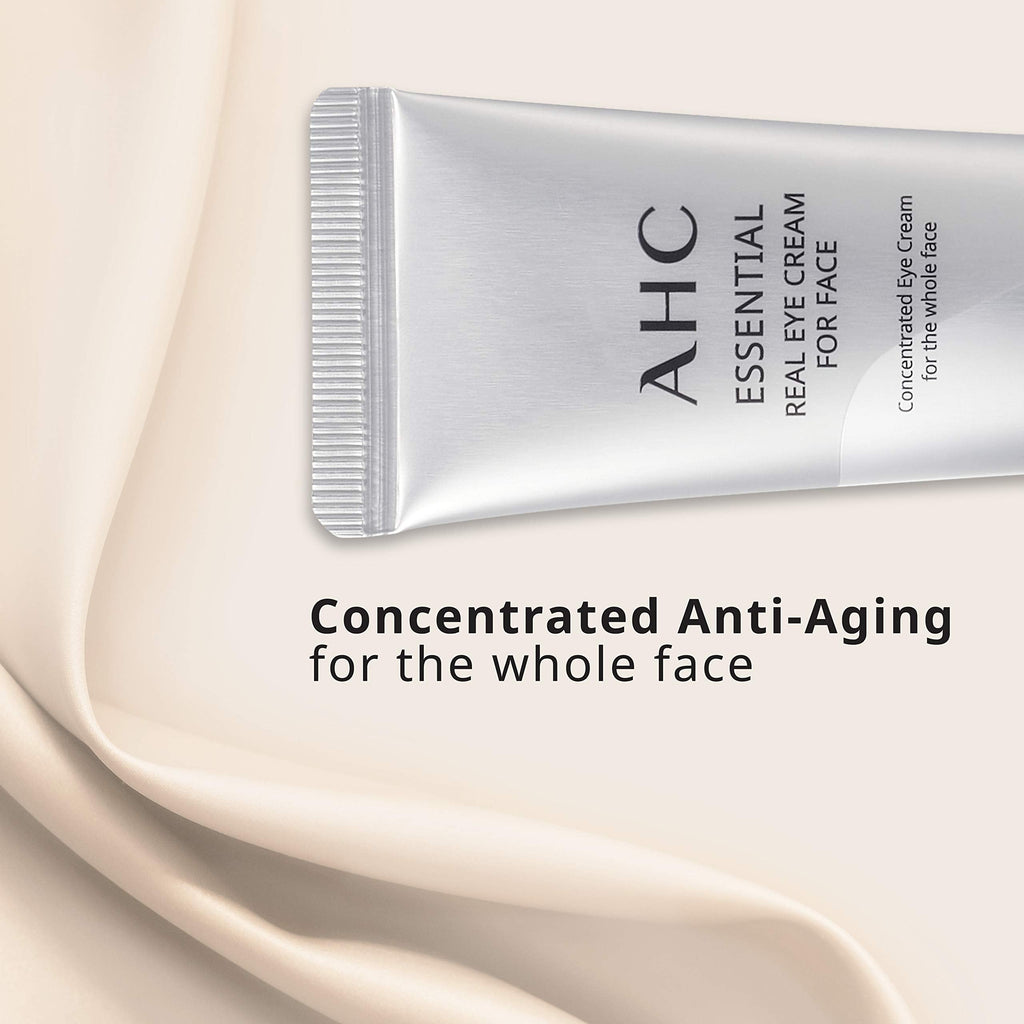AHC Essential Eye Cream for Face | Aesthetic Hydration Cosmetics by Unilever – 0.33 oz