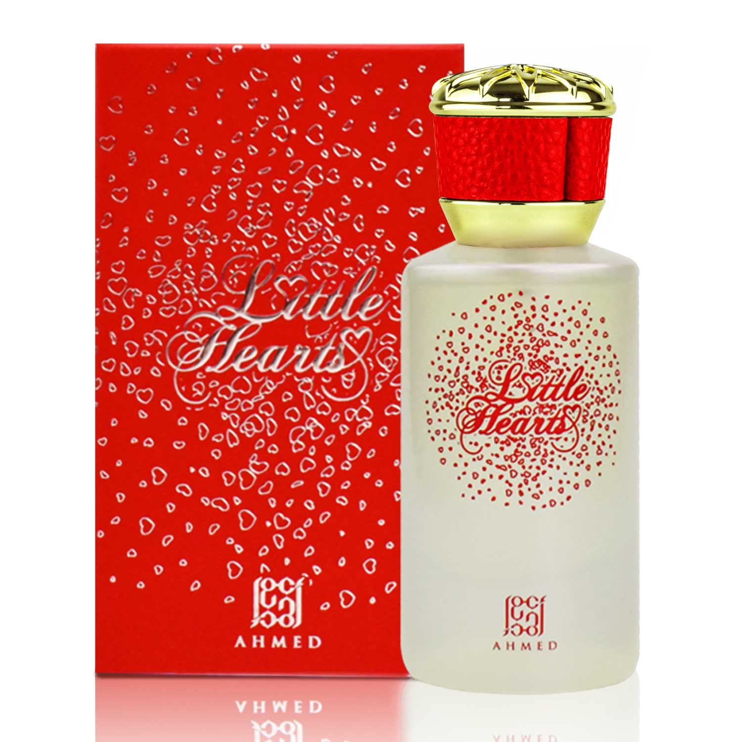 AHMED Little Hearts EDP 50ml – Oriental Oud with Amber, Musk & Vanilla | Women’s Fragrance