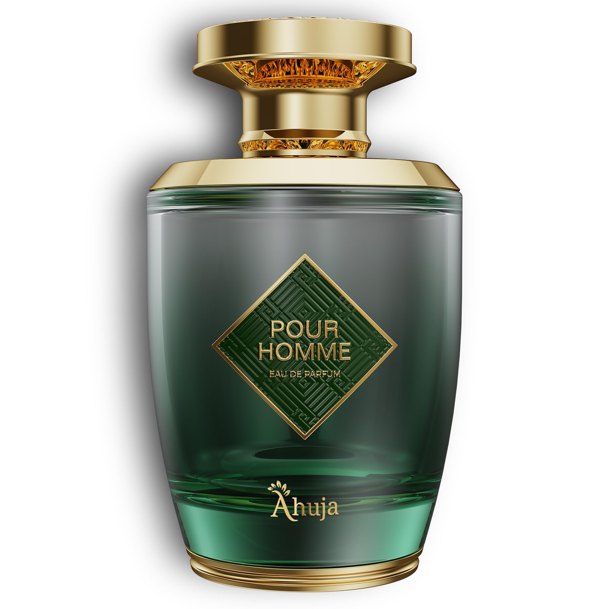 AHUJA Pour Homme Eau de Parfum for Men – 3.4 fl oz | Long-Lasting Citrus & Fruity Notes