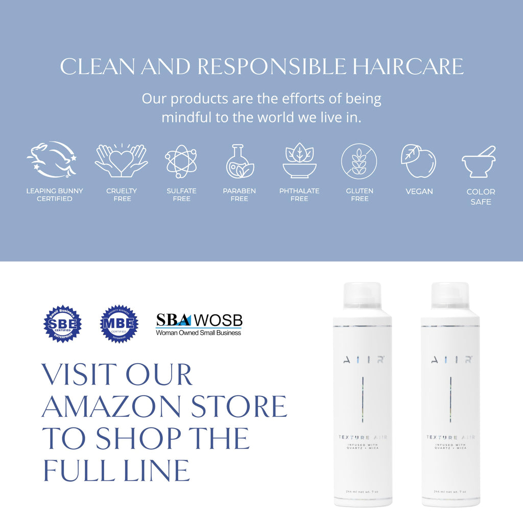 AIIR Texture Styling Spray – Volumizing Dry Spray for Lift, Light Hold, and Fine Thin Hair – 7 oz