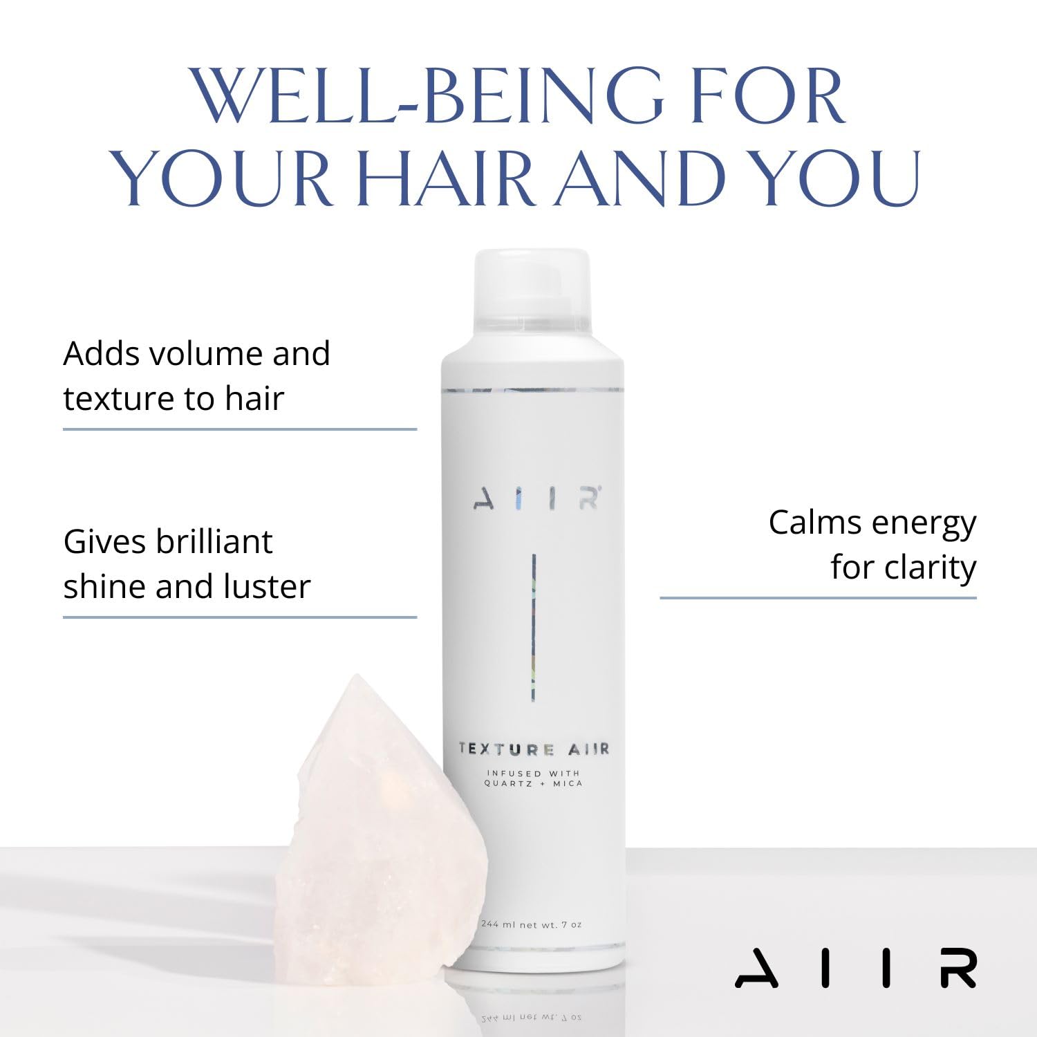 AIIR Texture Styling Spray – Volumizing Dry Spray for Lift, Light Hold, and Fine Thin Hair – 7 oz