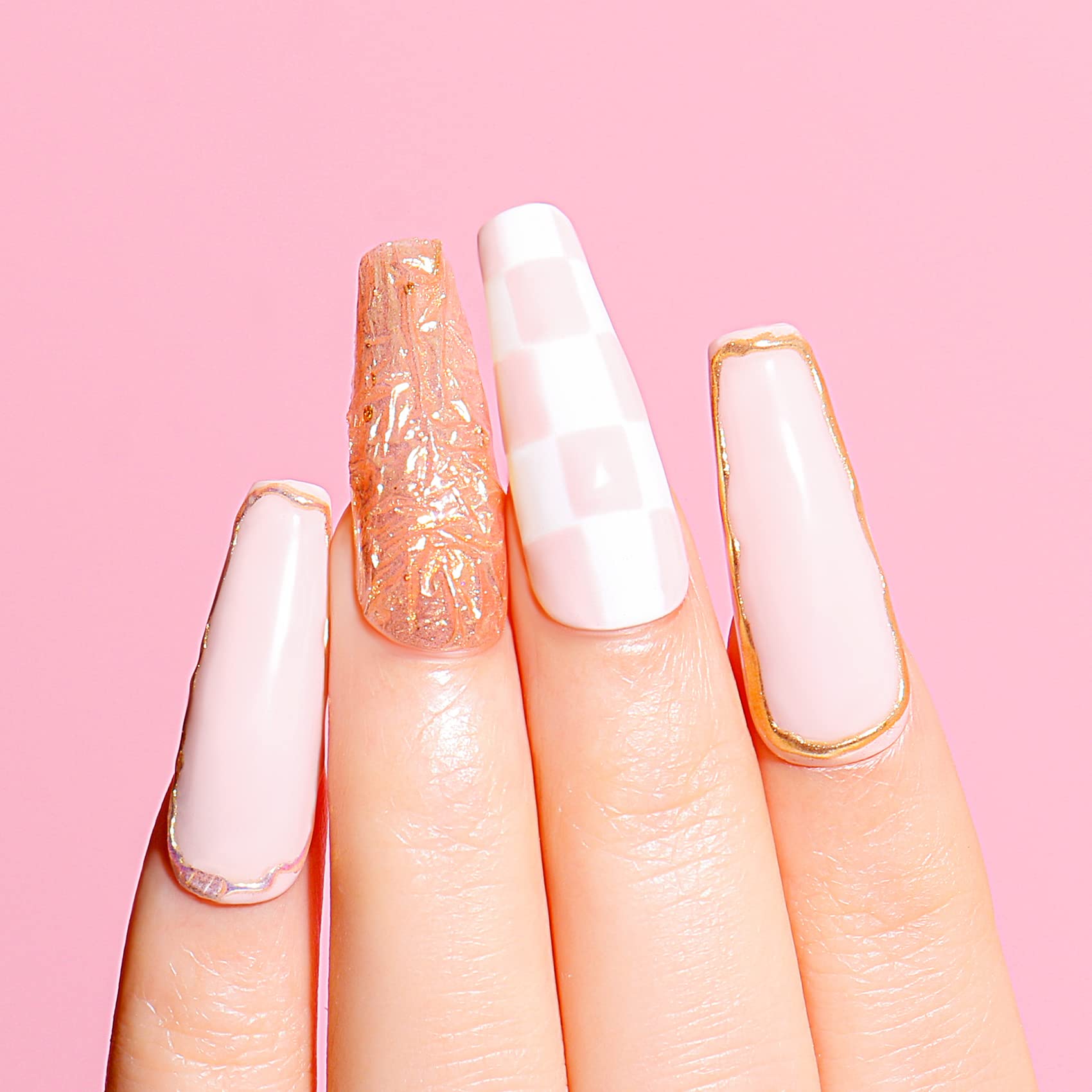 AIMEILI 12-Color Neutral Gel Nail Kit – UV/LED Cure (8ml) – Mother's Day Set 2