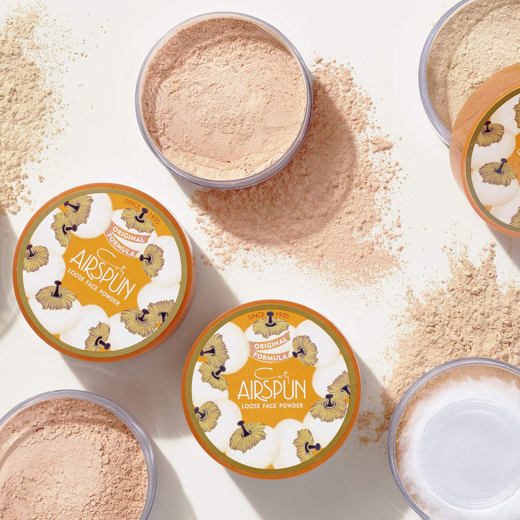 Airspun Translucent Loose Face Powder — Pack of 2 | Lightweight Setting & Coverage