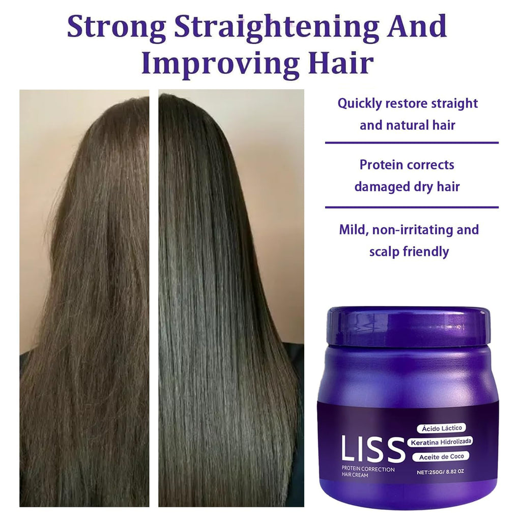 Aiwejay Liss Alisado – Formaldehyde-Free Protein Treatment for Silky, Frizz-Free Hair