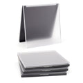 AJLTPA Magnetic Makeup Palette 3-Pack — Frosted Top, 60 Adhesive Metal Stickers