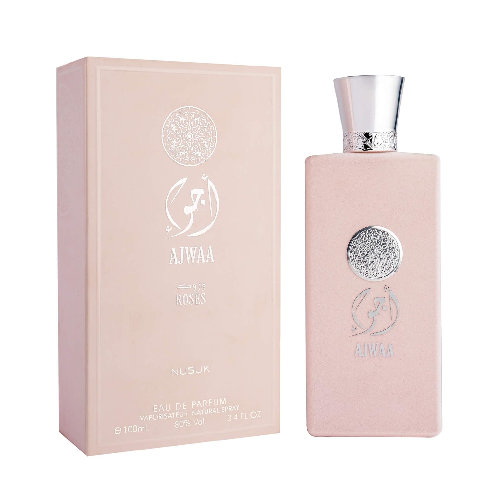 AJWAA ROSES by Nusuk – Women’s 3.4 Fl Oz Eau de Parfum Spray