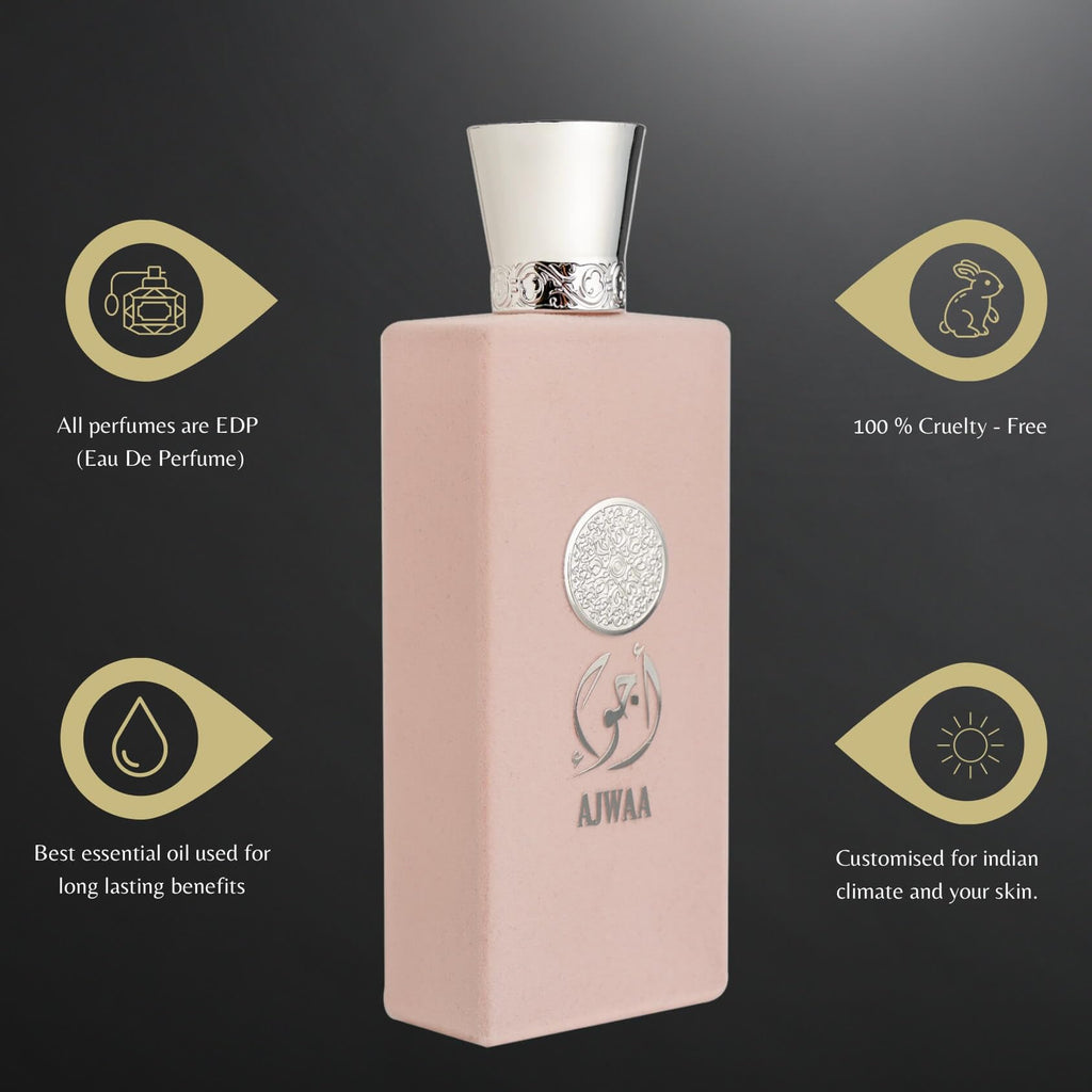 AJWAA ROSES by Nusuk – Women’s 3.4 Fl Oz Eau de Parfum Spray