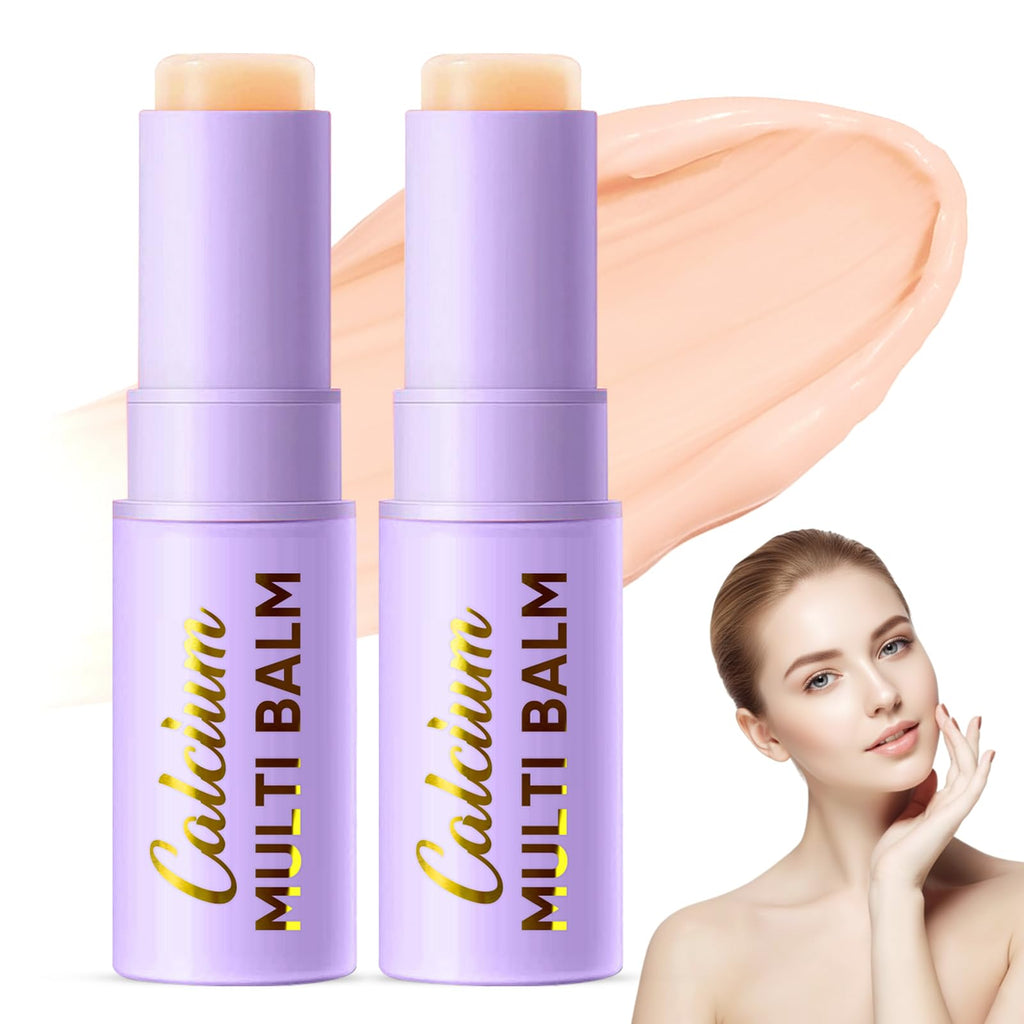AKQBPN Calcium Volume Multi Balm – Anti-Wrinkle Hydrating Stick for Face, Eyes, Neck & Lips (2PC)