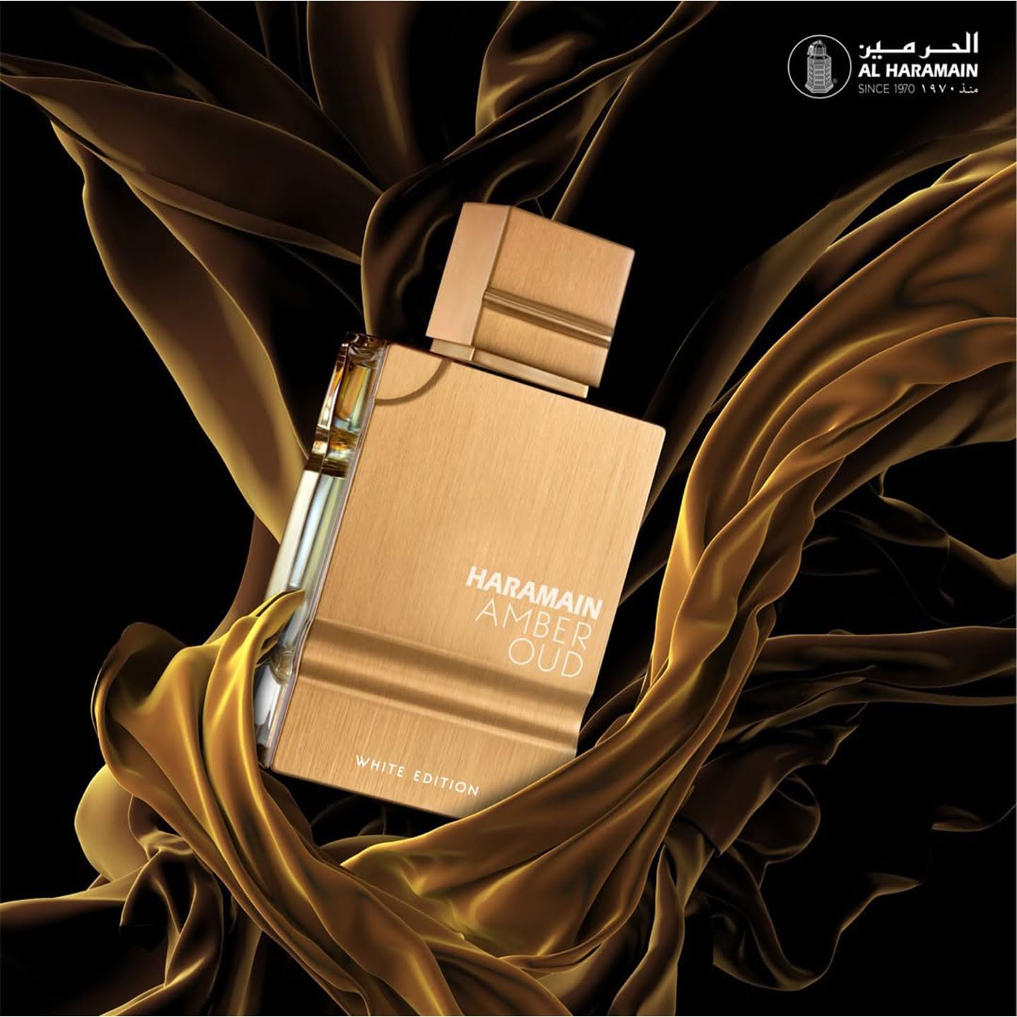 Al Haramain Amber Oud White Edition EDP Spray – Unisex, 3.4 oz | Chypre Floral