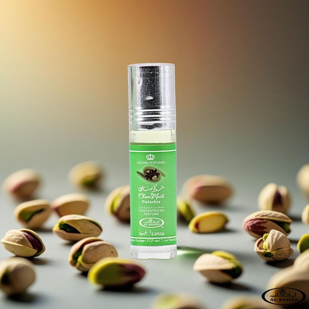 Al-Rehab Choco Musk Perfume Oils Bundle – Original, Marshmallow & Pistachio 6ml