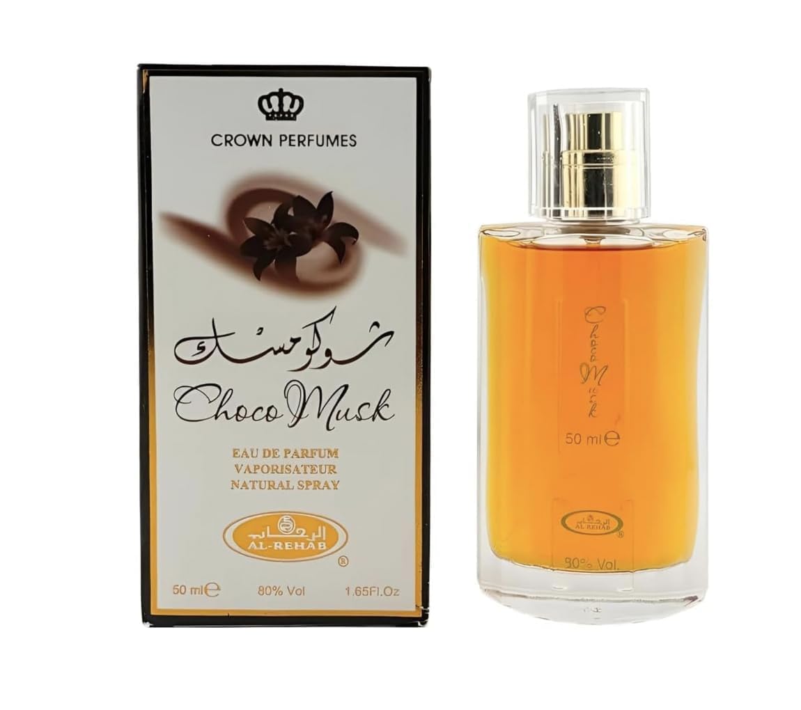 Al Rehab Choco Musk 2-Piece Set – 1.7 oz EDP + 6 ml Rollerball