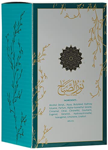 Al Wataniah Noor Al Sabah Eau De Parfum Spray 3.4 Oz | Al Wataniah