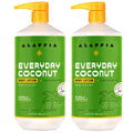 Alaffia Everyday Coconut Hydrating Body Lotion – 2 Pack, 32 oz Each | For Normal to Dry Skin