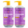 Alaffia Everyday Shea Body Wash Lavender – 2-Pack, Moisturizing Cleanser with Fair Trade Shea Butter
