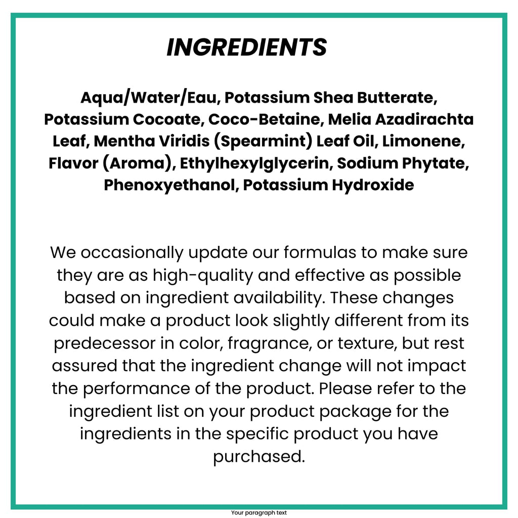 Alaffia Everyday Shea Body Wash Vanilla Mint – Moisturizes and Cleanses Without Stripping Oils | 32 fl oz 2 Pack