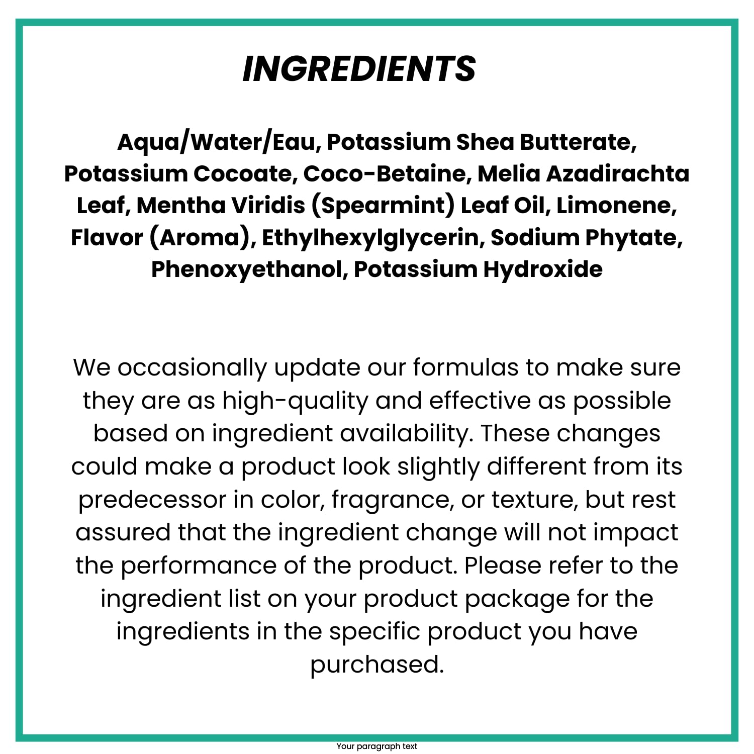 Alaffia Everyday Shea Body Wash Vanilla Mint – Moisturizes and Cleanses Without Stripping Oils | 32 fl oz 2 Pack