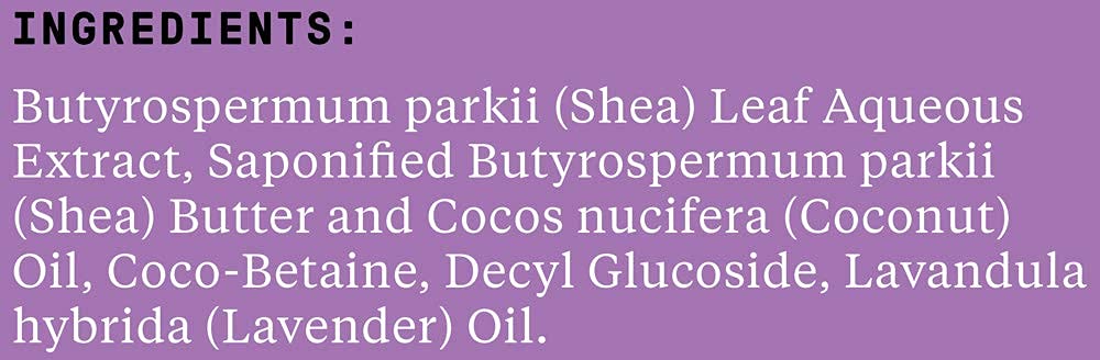 Alaffia EveryDay Shea Lavender Shampoo 2-Pack – Sulfate-Free Moisturizing Shampoo with Shea Butter & Coconut Oil, 32 oz ea