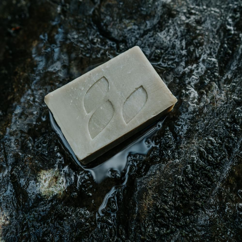 Alaska Glacial Essentials Cold-Process Mineral Clay Soap Bar with Thieves Blend – 2 Pack