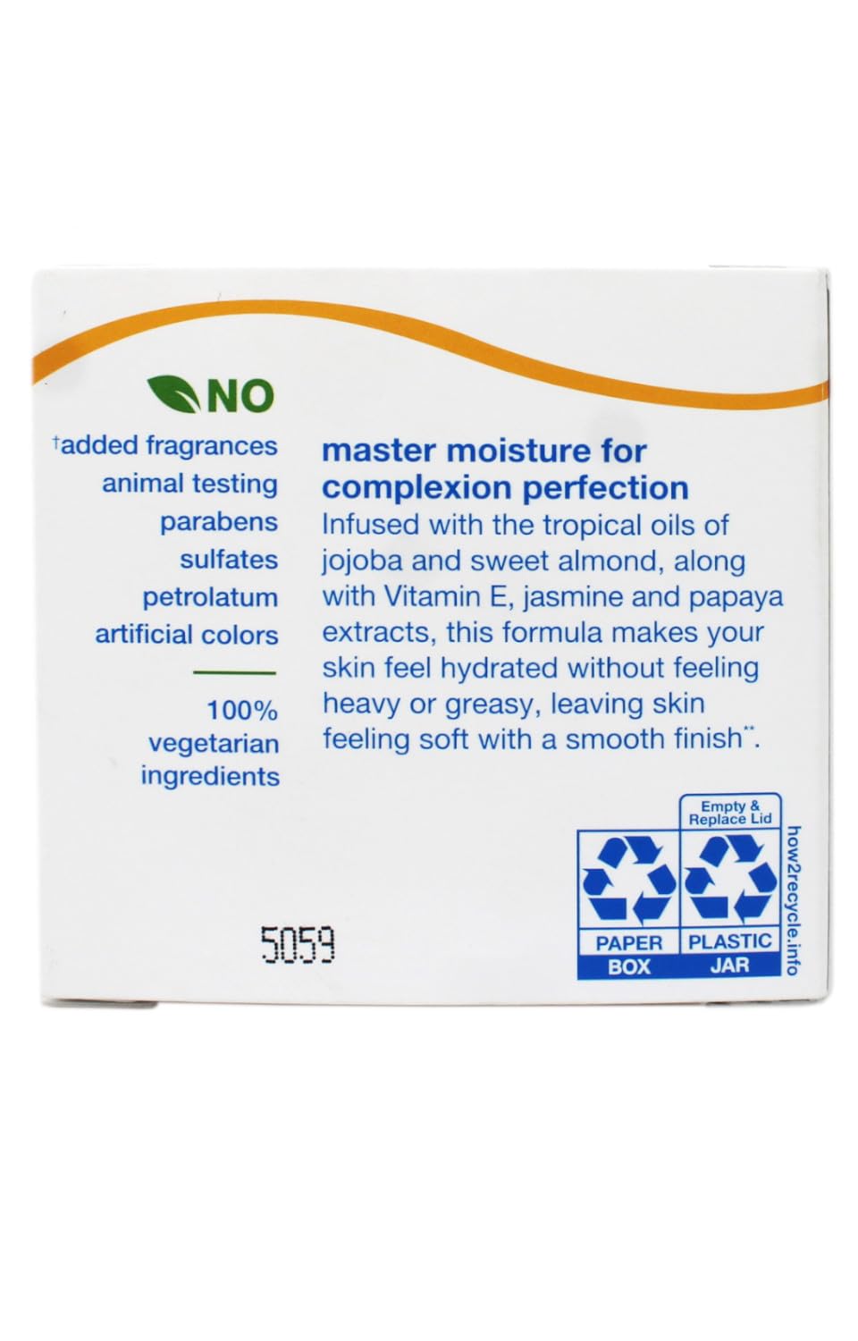 ALBA Botanica Moisture Cream Jasmine & Vitamin E – 3 oz | Deep Hydration, Fragrance Free