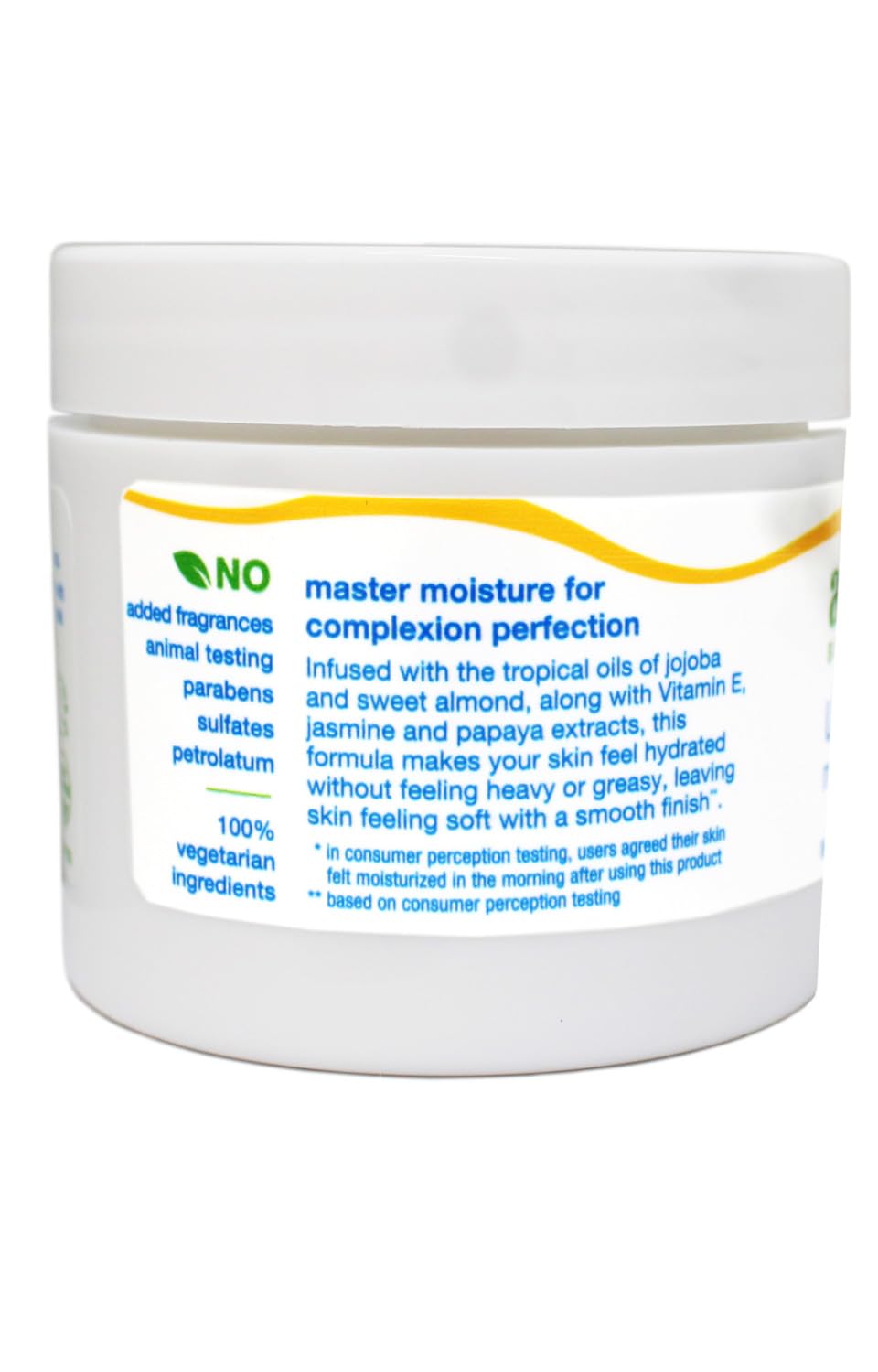 ALBA Botanica Moisture Cream Jasmine & Vitamin E – 3 oz | Deep Hydration, Fragrance Free