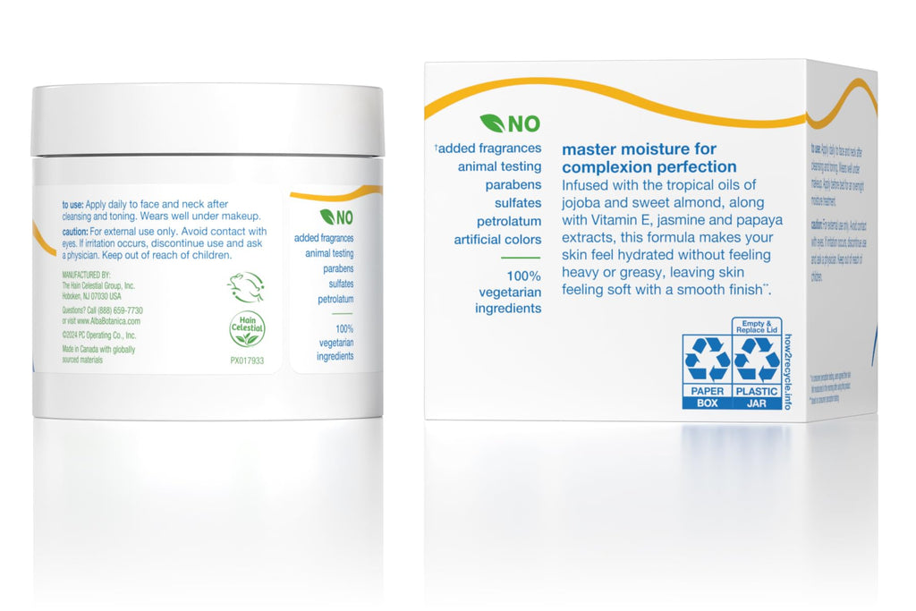 Alba Botanica Ultra Hydrating Moisturizing Cream with Vitamin E – Fragrance Free, 3 oz (Packaging May Vary)