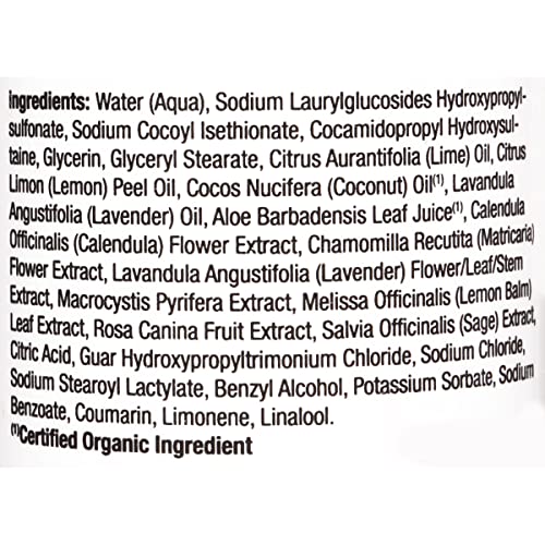 Alba Botanica Very Emollient French Lavender Body Wash – Hydrating, Hypoallergenic 12 oz