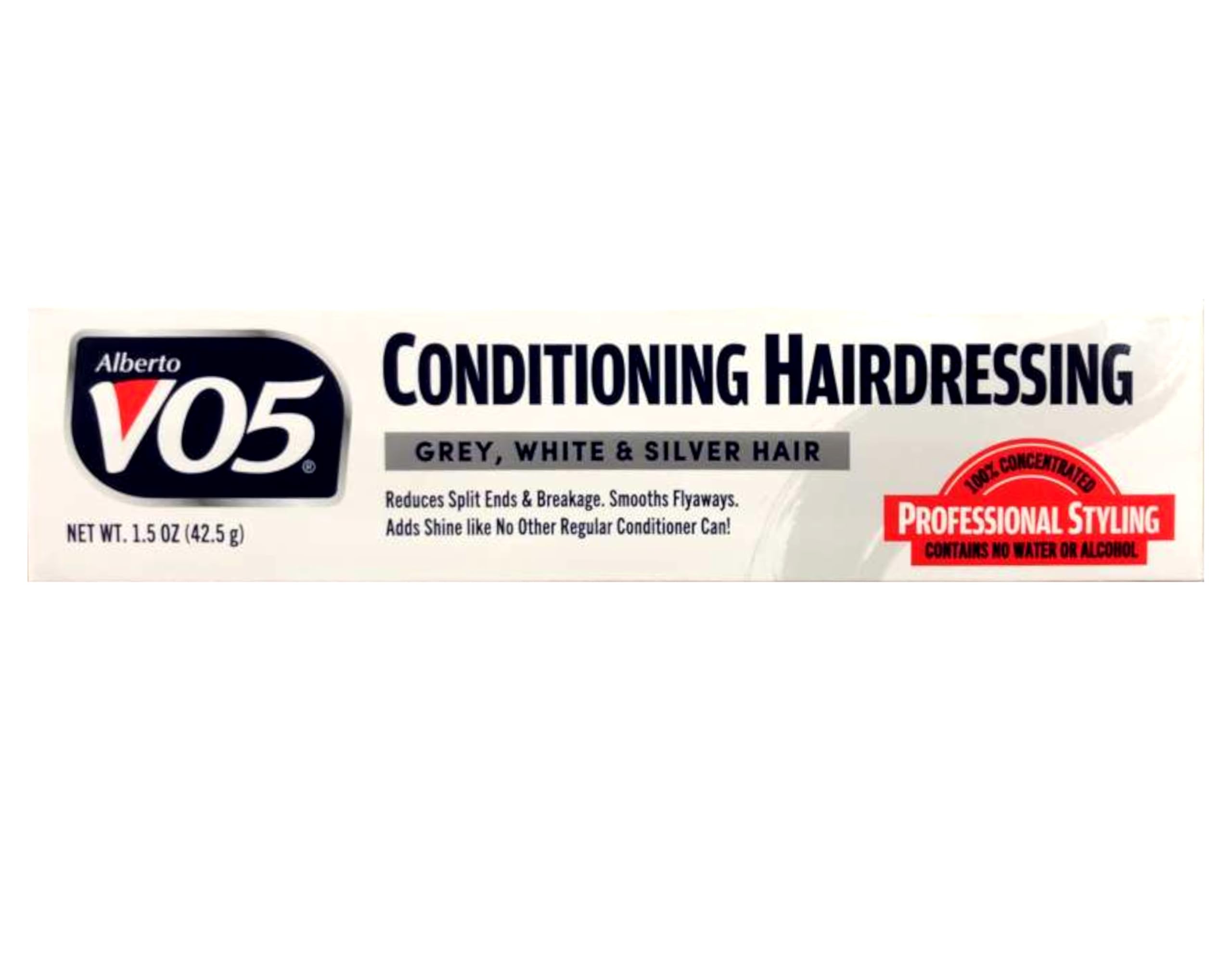 Alberto VO5 Conditioning Hairdressing for Gray/White/Silver Hair – 6x1.5 oz Tubes