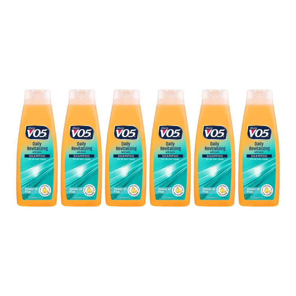 Alberto VO5 Daily Revitalizing Shampoo – 15 oz (Pack of 6)