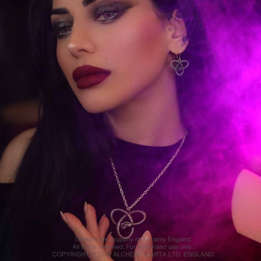 Alchemy Gothic Eve's Triquetra Pendant