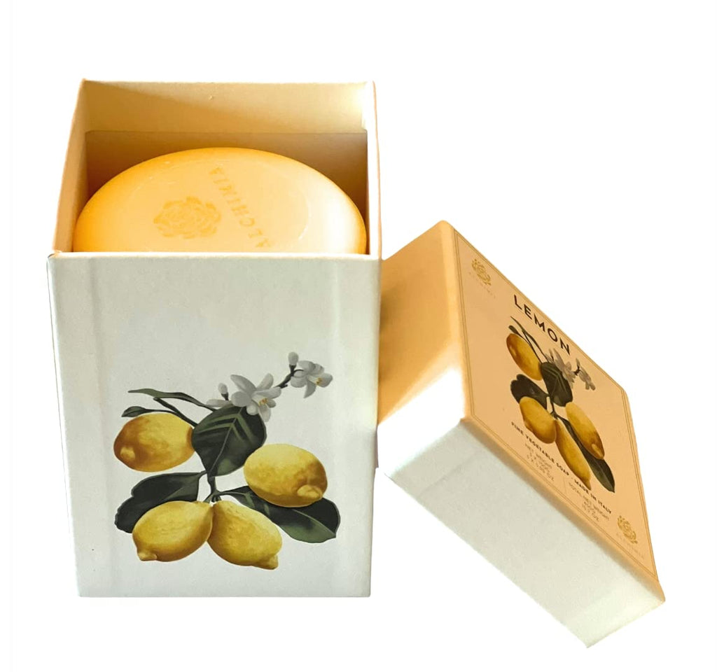 Alchimia Lemon Citron 3pc Boxed Soap Set – 3 x 5.25 Oz