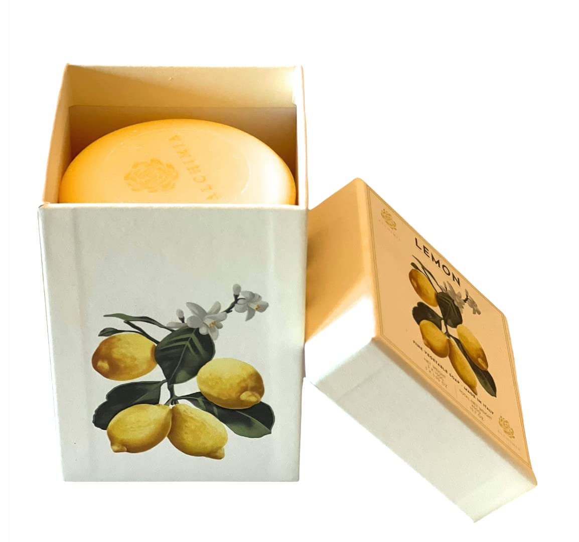 Alchimia Lemon Citron 3pc Boxed Soap Set – 3 x 5.25 Oz