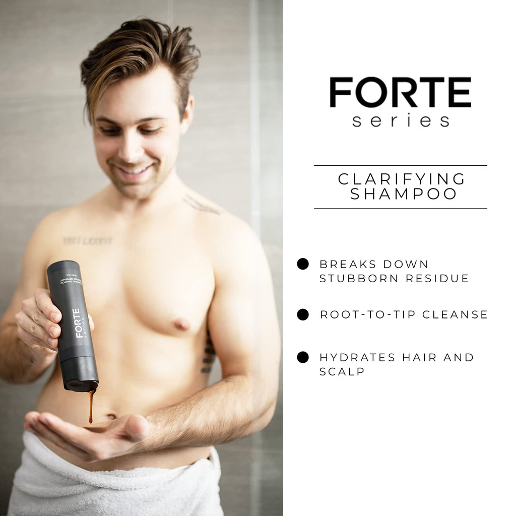 Alex Costa Forte Series Clarifying Shampoo for Men – Hydrating & Build-Up Removal (8 oz)