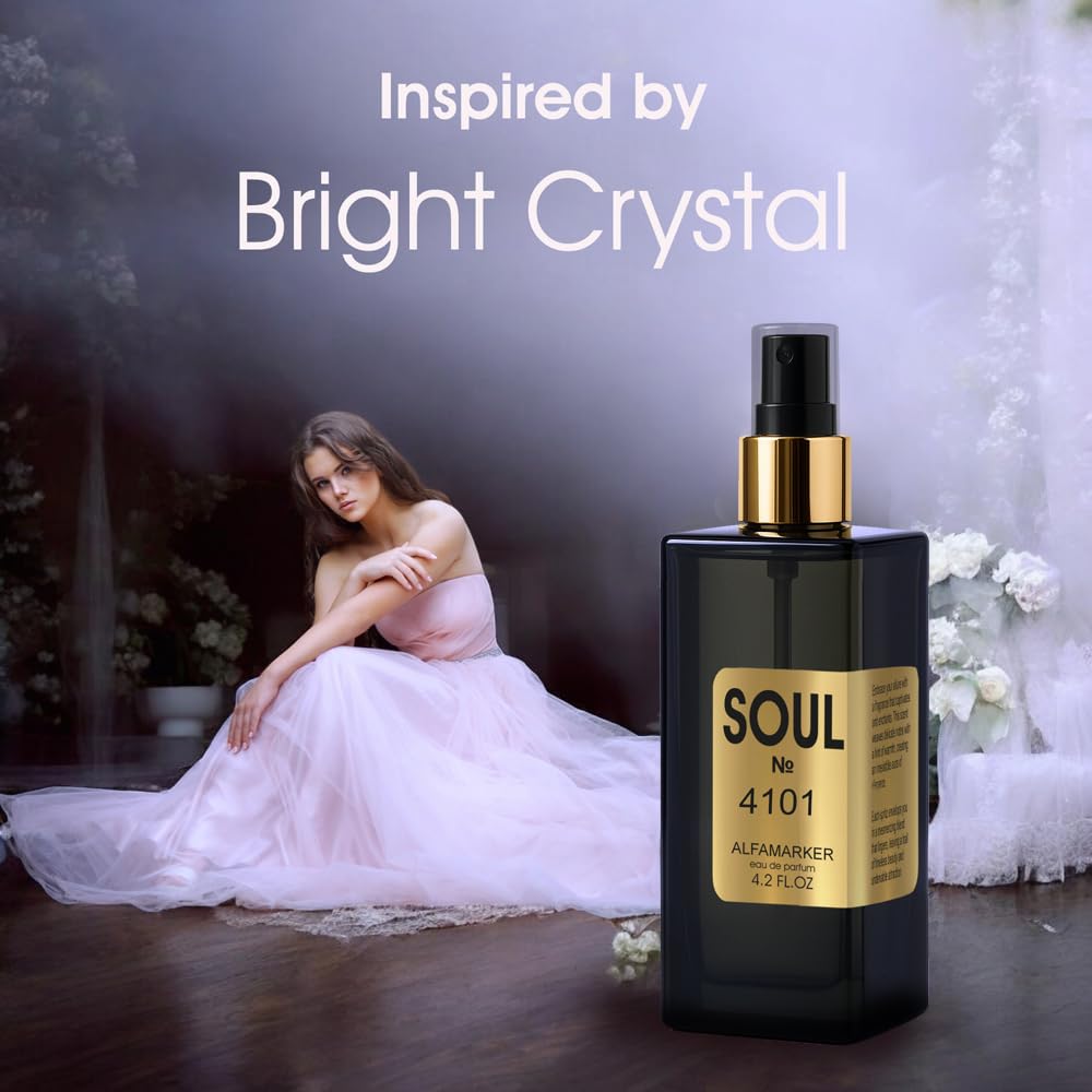 ALFAMARKER Soul №4101 Bright Ice Crystal – Floral Fruity EDP for Women | 120 ml