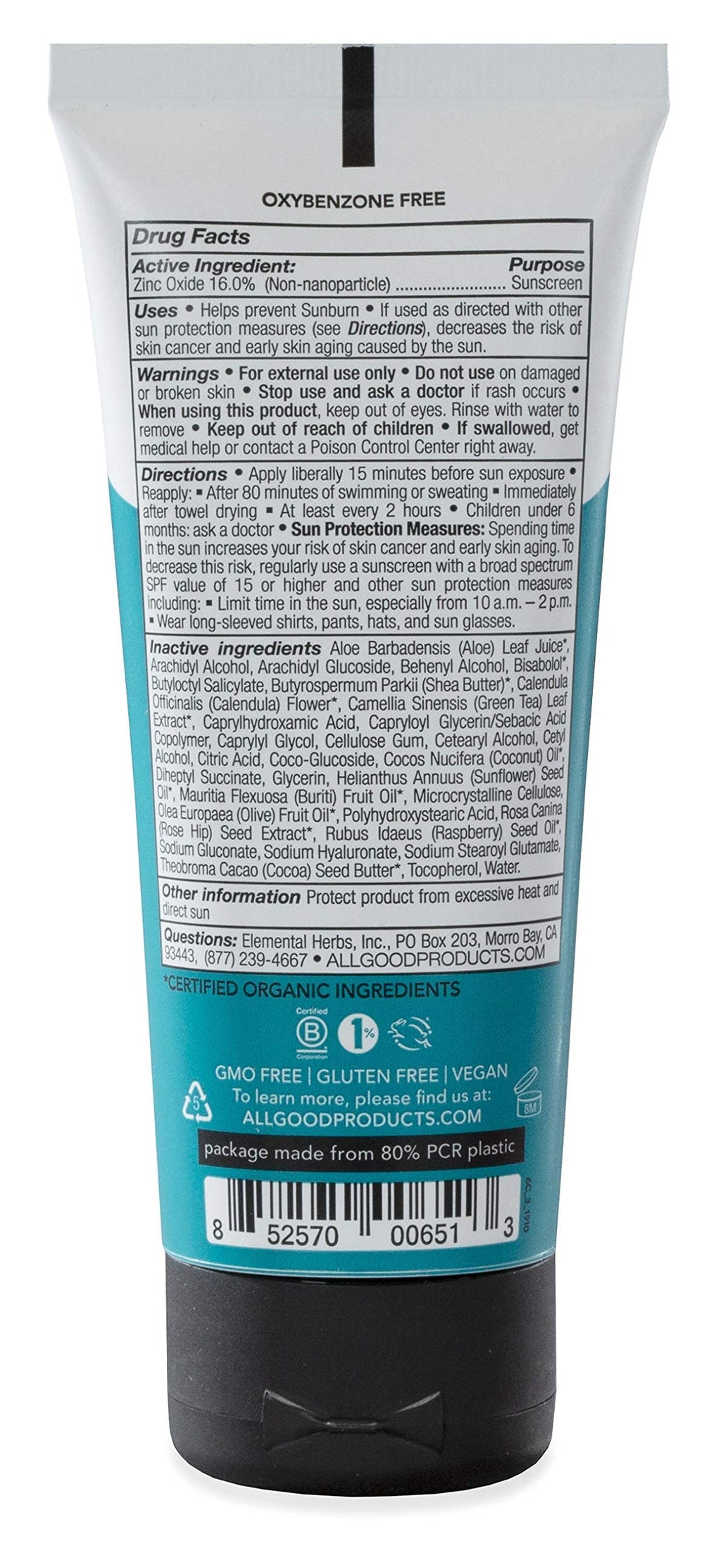 All Good Sport Sunscreen – SPF 30, Reef-Friendly, Water-Resistant (2 Sprays & 2 Lotions)