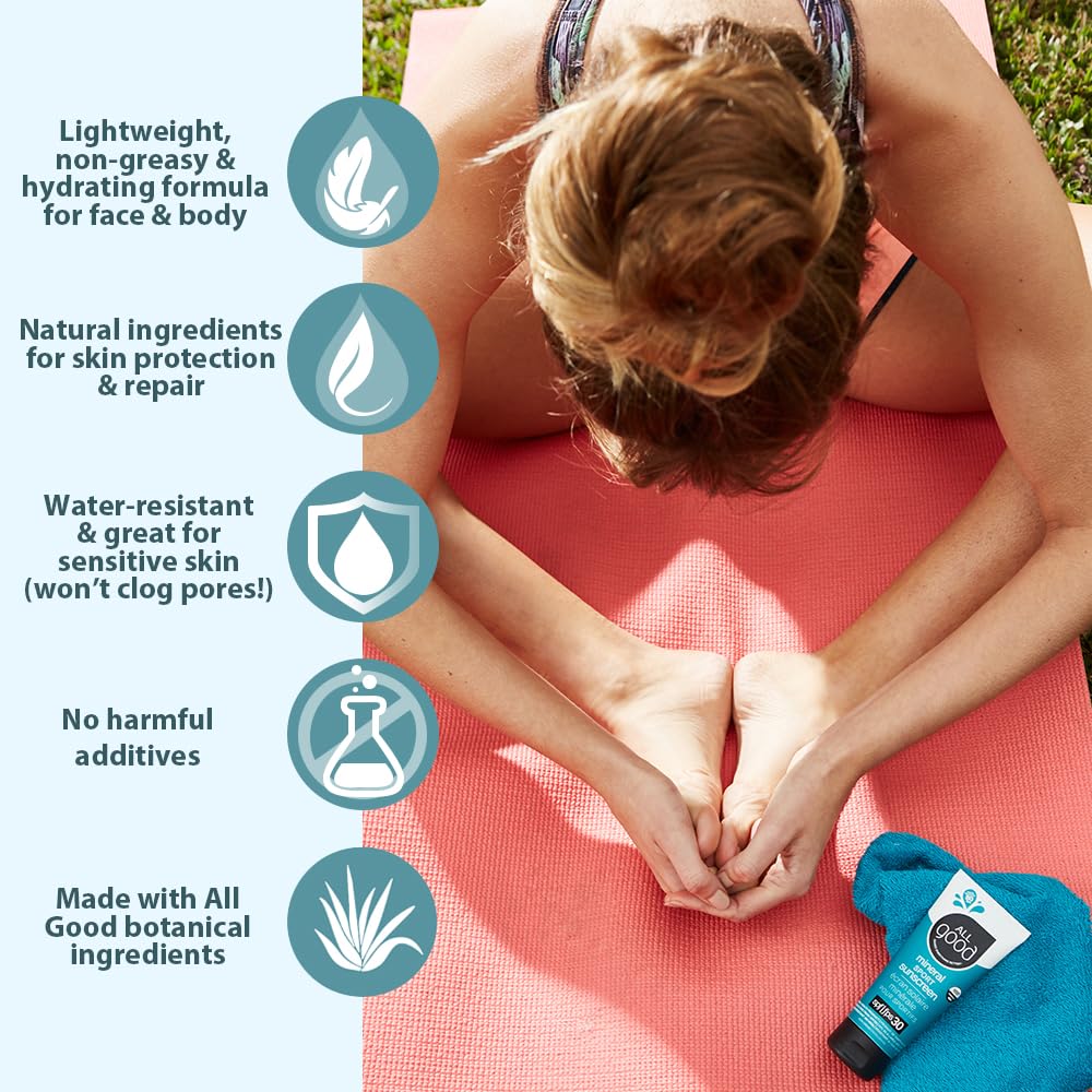 All Good Makes Everything Better – Sport Sunscreen Bundle: SPF 50 Butter Sticks + SPF 30 Lotions