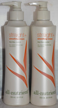All-Nutrient Straight+ Smoothing Cream 8.4 oz – 2 Pack | Frizz Control & UV/Color Protection