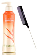 All Nutrient Straight+ Smoothing Cream – Frizz Control, UV & Color Protection, 100% Vegan (8.4 oz / 250 ml)